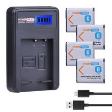 PowerTrust NP-BG1 NP BG1 NPBG1 Battery + LCD USB Charger for Sony DSC-H3 DSC-H7 DSC-H9 DSC-H10 DSC-H20 DSC-H50 DSC-H55 DSC-H70 2024 - buy cheap