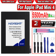 HSABAT 5500mAh Top Quality Battery For iPad Mini 4 Mini4 A1538 A1546 A1550 Replacement Battery 2024 - buy cheap