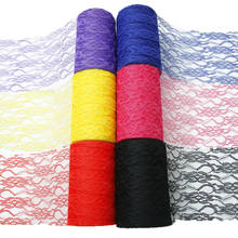 22M/Roll Multiple Colors Tulle Roll Spool Fabric Ribbon Netting Lace Trim For DIY Table Chair Clothing Wedding Decor Accessories 2024 - buy cheap