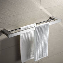 Towel Hanger Bathroom Stainless Steel 304 Bath Towel Bars Bathroom Wall Mounting Double Towel Rail Towel Holder 2024 - buy cheap