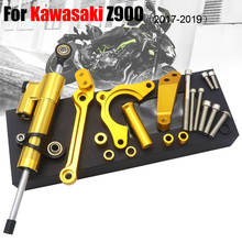 For Kawasaki Z900 Z 900 2017-2021 Motorcycles Accessories CNC Motorcycle Stabilize Steering Damper Bracket Mounting Kit Support 2024 - buy cheap