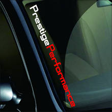 55 x 6CM Red/White Prestige Performance Graphic Front Windshield Decor Stickers Auto Door Customized Car Body Sticker Lebal 2024 - buy cheap