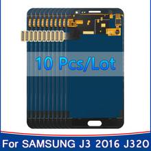 Оптовая продажа 10 шт./лот TFT тест ЖК-дисплей для Samsung Galaxy J3 2016 J320 J320A J320F J320Y J320FN ЖК-экран сенсорный дигитайзер 2024 - купить недорого