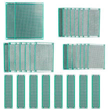 Прототипная плата Универсальный печатная схема pcb платы с печатным монтажом 5 различных цветов и размеров Двусторонняя Прототипная плата 32 шт. 2024 - купить недорого