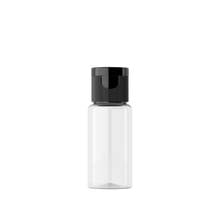 100pcs 15ml Mini White / transparent  Flip top cap refillable bottle  Hotel shampoo bath liquid packaging bottles 2024 - buy cheap