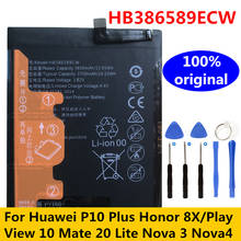 Batería HB386589ECW Original para Huawei Nova 4, VCE-LX2, VCE-L22, VCE-AL00, novedad, 3750mAh, VCE-TL00 2024 - compra barato