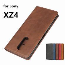 Funda de cuero para Sony Xperia XZ4, funda con tapa, tarjetero, funda magnética para Sony Xperia 1, funda tipo billetera 2024 - compra barato