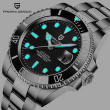 PAGANI DESIGN New 40mm Automatic Men Watches Luxury Mechanical Wristwatch Men 100m Waterproof Stainless Steel Watch Reloj Hombre 2024 - buy cheap