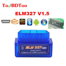 ELM327 Bluetooth V2.1 / V1.5 OBD2 Car Diagnostic Tool PIC18F25K80 Bluetooth OBD2 Scanner Diagnostic Adapter For Android/Symbian 2024 - buy cheap