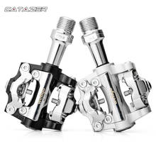 Bicycle Pedal Aluminum Alloy MTB Mountain Bike Pedals Sealed Bearing Non-Clips Pedal Self-locking Pedal SPD Bicycle Pedals 2024 - buy cheap