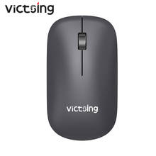 VicTsing PC269 Bluetooth 5,0 беспроводная мышь Бесшумная оптическая мышь двойной режим и 5 уровней DPI для ноутбука, ноутбука, компьютера, мыши 2024 - купить недорого