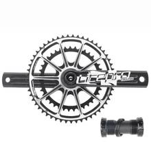 Bike Bicycle Hollowed Integrated Chainset Cranksets for Folding Bike Cycling Road Bike Chain Wheel Crank Protector Dual Disc 2024 - buy cheap