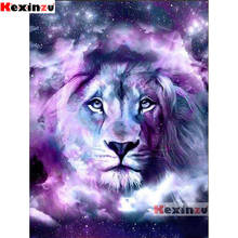 KEXINZU Алмазная картина льва полная квадратная Алмазная вышивка животные 5D Diy мозаика Стразы Декор для дома ручной работы художественное ремесло 2024 - купить недорого