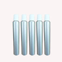 Tubos vacíos de aluminio plateado para pasta de dientes, cola sin sellar, 5ml, 10ml, 30ml, portátil, para exteriores, 10 unids/paquete 2024 - compra barato