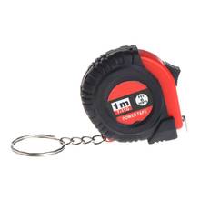 Mini Tape Measure With Key Chain Plastic Portable 1m Retractable Ruler cm/Inch 2024 - buy cheap