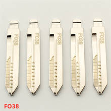 XIEAILI 50 Uds NO.19 FO38 clave de línea grabada cuchilla de corte dientes sin cortar hoja clave para Ford Edge S306 2024 - compra barato