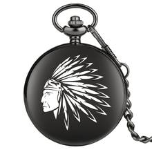 Relógio de bolso com design de quartzo, personalizado, antigo, homem velho, colar de corrente, lembrança, presente, dropshipping 2024 - compre barato