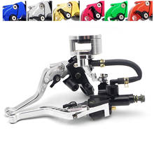 CNC Motorcycle Brake Clutch Levers Reservoir Set For yamaha fazer 600 wr250f dragstar 1100 fz6 bws 100 fazer 250 r15 v3 2024 - buy cheap