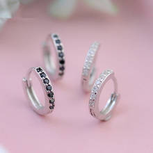 Fashion Zircon Circle Stud  Earrings For Women Female Fashion Handmade Elegant Jewelry Accessories eh894 2024 - buy cheap