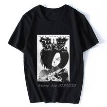 Gunnm Alita T-shirts Angel Comic Movie Anime Japan T Shirts Men's Casual Clothes Summer O-Neck Cotton Tees Streetwear 2024 - buy cheap