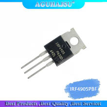 10 pces irf4905pbf to220 irf4905 to-220 irf4905p fet-único/transistor de efeito de campo 74a/55v/200w 2024 - compre barato