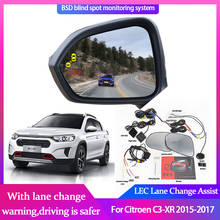 Monitoramento de ponto cego de alta qualidade para citroen C3-XR 2015-2017 bsd bsa bsm assist condução paralela pista de segurança mudança auxiliar 2024 - compre barato