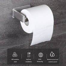 Wall Mounted Style Bathroom Toilet Paper Holder Household Bath Paper Tissue Towel Stand Rack Stainless Steel Paper Towel Holder 2024 - buy cheap