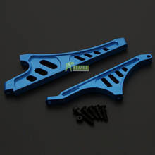Alloy CNC Chassis Brace Front and Rear Bracket Set Support Kit Fit for 1/5 Losi 5ive T Rovan LT KingmotorX2 2024 - buy cheap