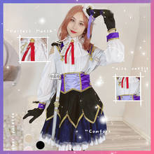 Love Live! Nijigasaki High School Just Believe KANATA KONOE Cosplay Costumes Women Dress Halloween Carnival Uniforms Custom Made 2024 - buy cheap