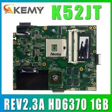 K52JT  motherboard For Asus K52JU K52J A52J K52JR K52 K52JE X52J Laptop motherboard mainboard REV2.3A HD6370 1GB 2024 - buy cheap
