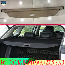 For TOYOTA Rav4 (XA50) 2019-2022 Aluminum+Canvas Rear Cargo Cover privacy Trunk Screen Security Shield shade Accessories 2024 - buy cheap