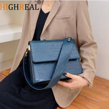 Luxury Brand Female Tote Bag 2020 Fashion New Quality Leather Women's Designer Handbag Crocodile Pattern Shoulder Messenger Bag 2024 - buy cheap