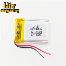 301428 3.7V 95mah Lithium polymer Battery with protection board For MP5 GPS Digital Products 2024 - buy cheap