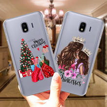 Merry Christmas Female Boss MAMA Baby Silicone Case Cover For Samsung Galaxy J3 J5 J7 2016 2017 J8 J4 J6 Plus J2 J5 Prime J330 2024 - buy cheap