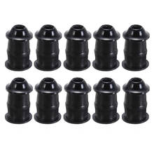 New Arrival 10pcs Motorcycle M5 5mm Metric Rubber Wind Screen Fairing Well Nut Wellnut 2024 - buy cheap