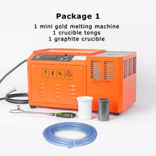 3KW/5KW Gold Copper Silver Aluminum Iron Steel Induction Melting Furnace Jewelry Goldsmith Induction Heater 1-2KG Fast Heating 2024 - buy cheap