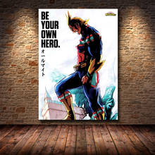 Art Decor Boku No Hero Academia My Hero Academia Hot Japan Anime Manga Cover Wall Art Canvas Painting  Poster 2024 - buy cheap