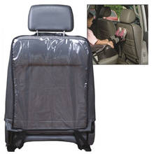 Car Seat Back Children Kicking Mat Protector Cover For fiat punto doblo 500 500x Panda Bravo Linea Croma 595 abarth 2024 - buy cheap