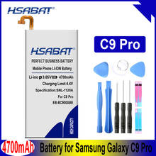 HSABAT 4700mAh EB-BC900ABE batería para Samsung Galaxy C9 Pro Galaxy C9 Pro Duos... SM-C9000... SM-C9008... SM-C900F... SM-C900Y 2024 - compra barato