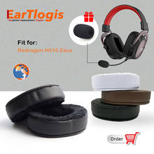 Almofadas de substituição para fone de ouvido, com fio para redragon h510 zeus headset gamer 7.1 peças de headset, almofada, copos, travesseiro 2024 - compre barato