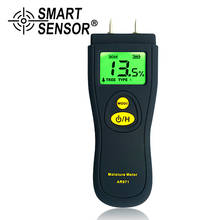 Smart Sensor Digital Moisture Meter Timber Wood Moisture Tester Hygrometer Moisture Analyzer Damp Detector Tree Humidity Meter 2024 - buy cheap