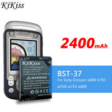 Batería de BST-37 BST37 BST 37 para teléfono Sony, 2400mAh, nueva, para móvil, K750/ D750i, W800i, W810i, K600, K610i, D750i, K200i, K220i 2024 - compra barato
