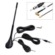 Car Aerial Antenna Mas Top Roof Mount AM FM Radio Antenna Aerial Base Kit Universal Active Amplified DAB+FM Radio 2024 - buy cheap