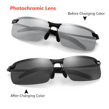 Photochromic Sunglasses Men Polarized Driving Chameleon Glasses Male Change Color SunGlasses Day Night Vision Driving Eyewear 2024 - buy cheap