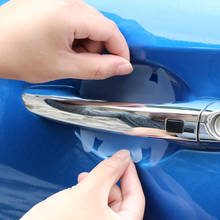 car-styling door handle sticker protective film for Nissan versa Almera X-Trail Terrano Qashqai Sentra Altima Juke accessories 2024 - buy cheap