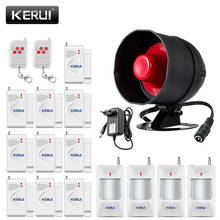 KERUI Standalone Security Alarm System Wireless Siren Motion Sensor Local Alarm Siren Horn With up to 100db Alarm Kit 2024 - buy cheap