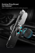 For Huawei Honor Note 10 V 20 10 9 8 X Pro Max Lite Luxury Ring Bracket with Car Magnet Case For Nova 3 4 5 6 i Shockproof Cover 2024 - buy cheap