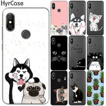 For Xiaomi Mi 9 A1 A2 8 Pro 5X 6X Cover Cartoon Cute Cat Dog Soft Silicone Case For Redmi K20 Pro Note 10 4 4X 5 6 7 8 Pro 2024 - buy cheap