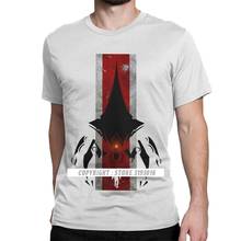 Комбат Mass Effect Футболка мужская Шепард Wrex жатки Mordin игра хлопковые футболки Camisa свитшот-футболка 2024 - купить недорого