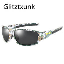 Glitztxunk Polarized Sunglasses Men's Driving Shades Outdoor sports Sun Glasses For Men Camouflage Brand Designer UV400 Oculos 2024 - buy cheap